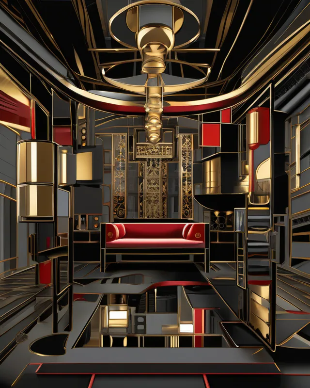 Steampunk Deco 00 artwork