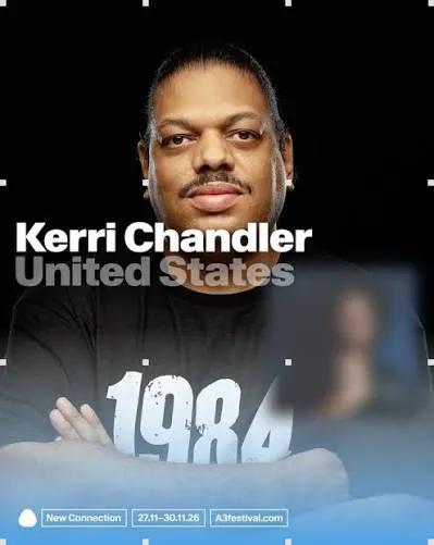 A3 Festival Kerri Chandler flyer